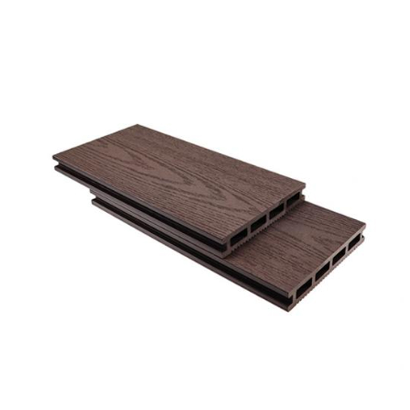 SRL-DEK 145*21mm onttoprofiilinen WPC-terassilauta puun syypinnalla