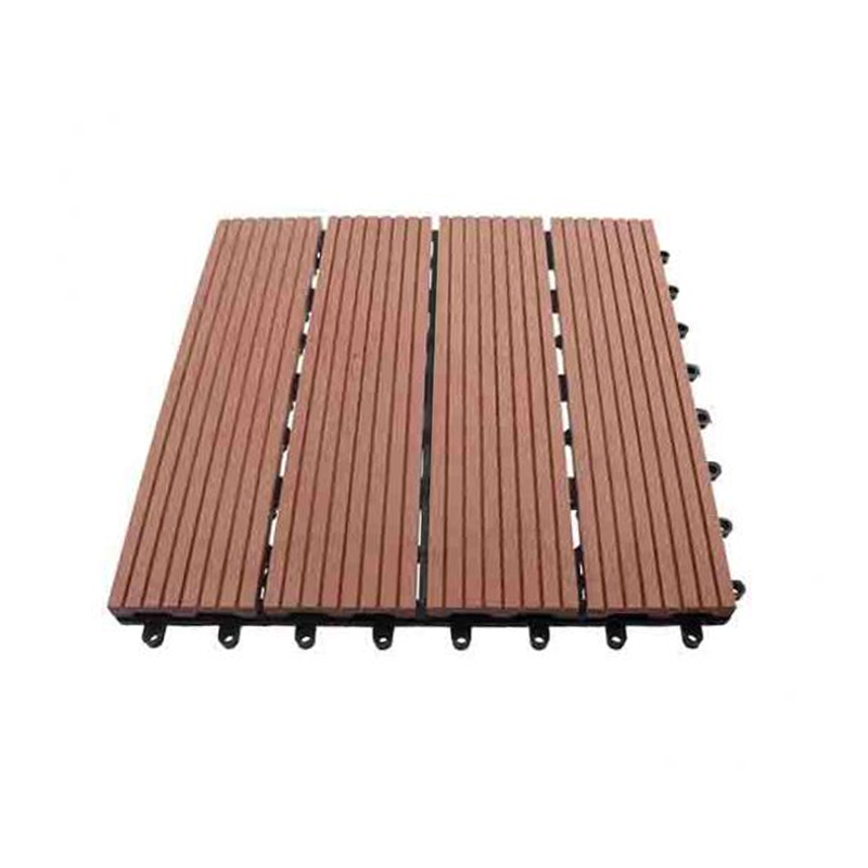SRL-TILE 300 * 300 mm liukastumista estävät lukittavat WPC patiolattialaatat